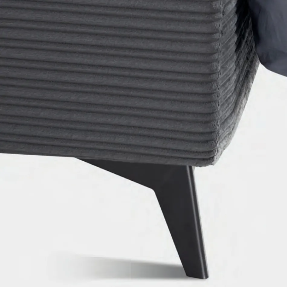 Krevat dopio 160x190 me mbushje në formë jastëku - Brezze Viadurini