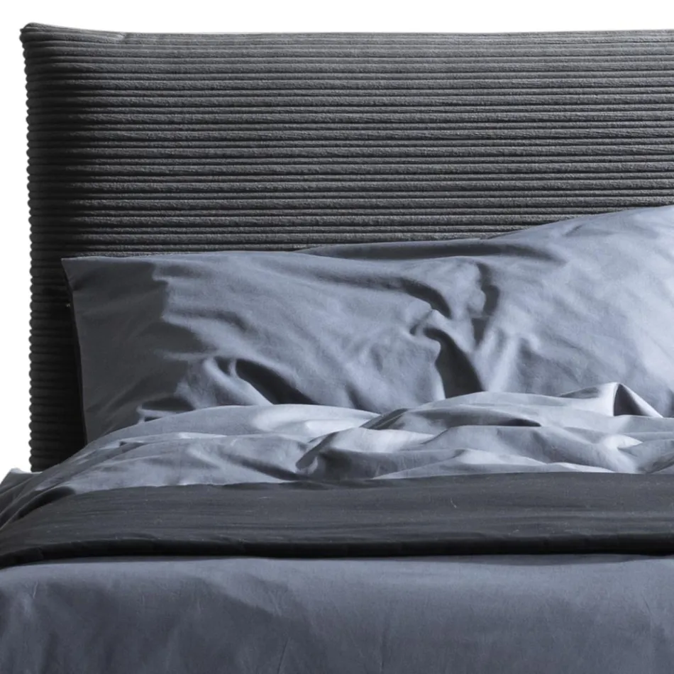 Krevat dopio 160x190 me mbushje në formë jastëku - Brezze Viadurini