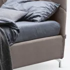 Krevat dopio 160x190 me mjeshtëri me tegela gjeometrike - Ciottolino Viadurini