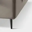 Krevat dopio 160x190 me tegela me breza vertikale te gjera - Magan Viadurini