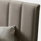 Krevat dopio 160x190 me tegela me breza vertikale te gjera - Magan Viadurini