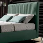 Krevat dopio 160x190 me tegela me brez të ngushtë me shumë vija - Meduse Viadurini