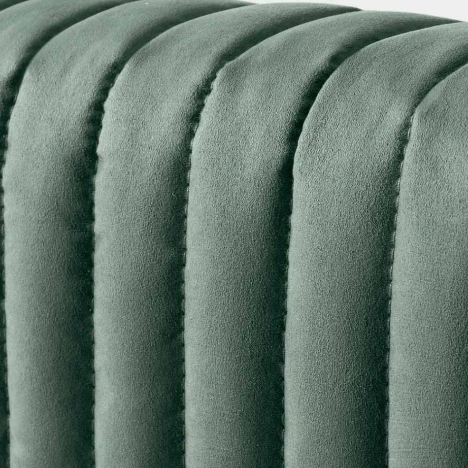 Krevat dopio 160x190 me tegela me brez të ngushtë me shumë vija - Meduse Viadurini