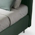 Krevat dopio 160x190 me tegela me brez të ngushtë me shumë vija - Meduse Viadurini