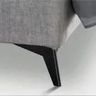 Krevat dopio 160x190 me tegela me kthesa kryq - luledielli Viadurini