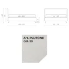 Krevat dopio 160x190 në Pëlhurë me Këmbë Metal Made in Italy - Dreams Viadurini