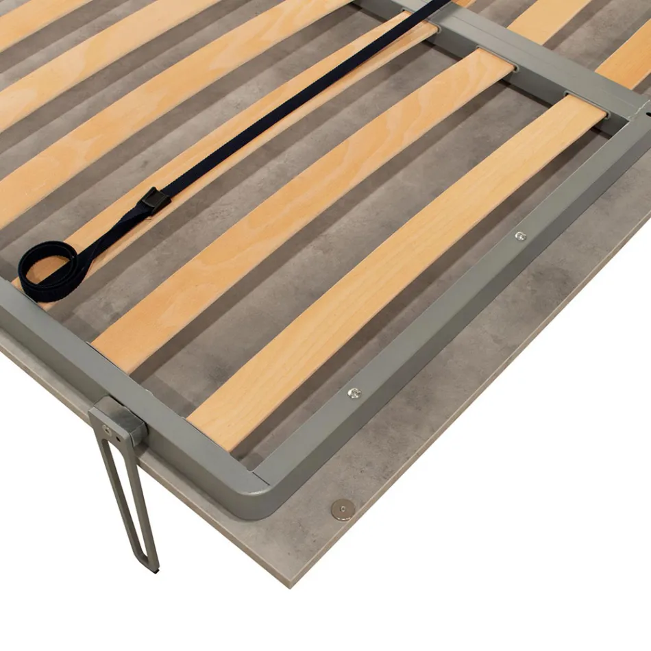 Krevat dopio vertikal i palosshëm me përfundime të ndryshme - Magicompare Viadurini