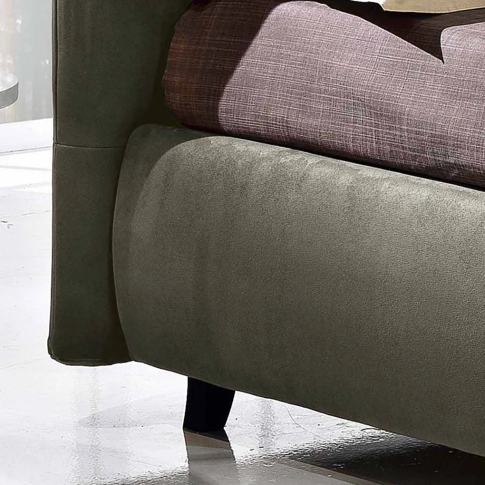 Shtrat dopio me kuti ngritëse 160x190 / 200 cm Nina Viadurini