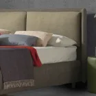 Shtrati dopio me njësi ruajtëse, dizajn modern, Kate nga Bolzan Viadurini