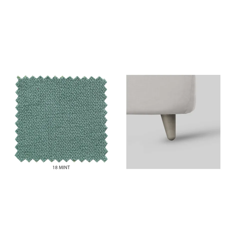 Krevat dopio me magazinim opsional Prodhuar në Itali - Ciccio Viadurini