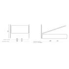 Krevat dopio me magazinim opsional Prodhuar në Itali - Ciccio Viadurini