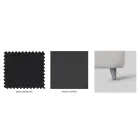 Krevat dopio me kornizë krevati të mbushur Prodhuar në Itali - Shadow Viadurini