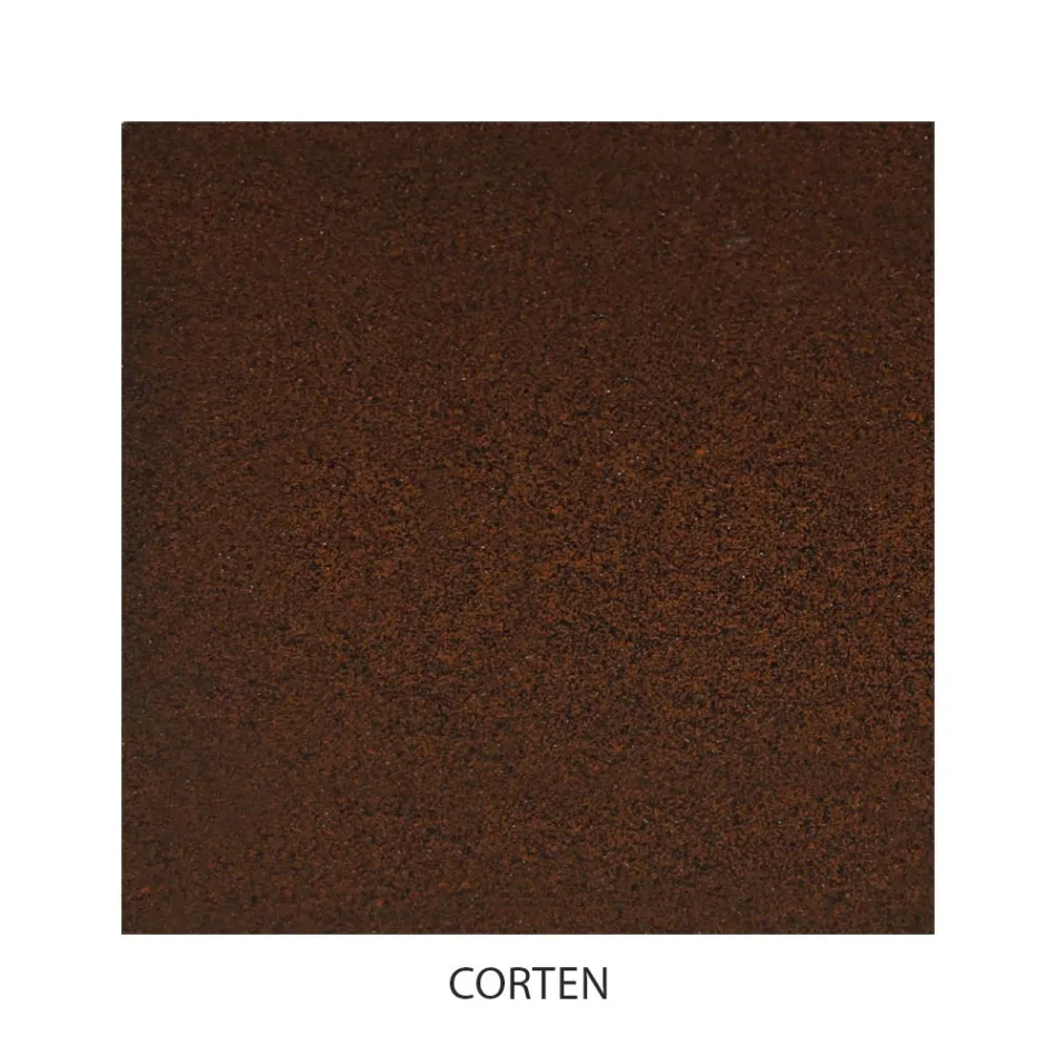 Krevat dopio me kornizë hekuri Prodhuar në Itali - Shadow Viadurini