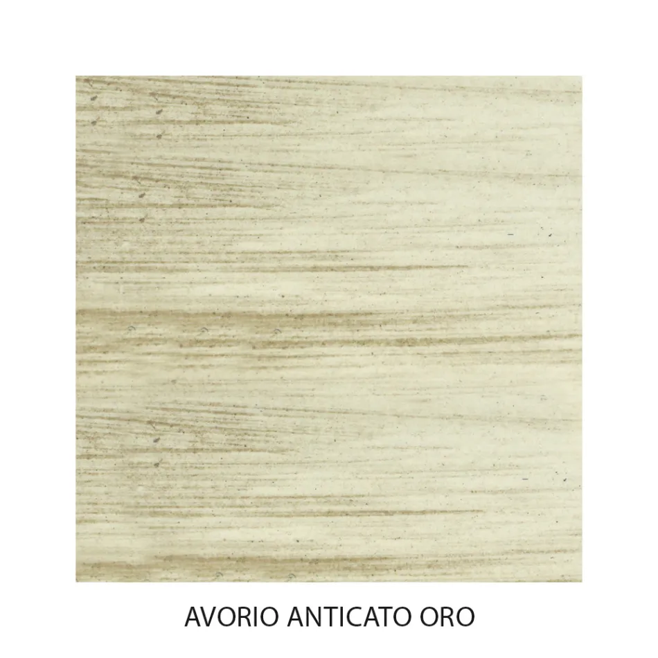 Krevat dopio me kornizë hekuri Prodhuar në Itali - Pongo Viadurini