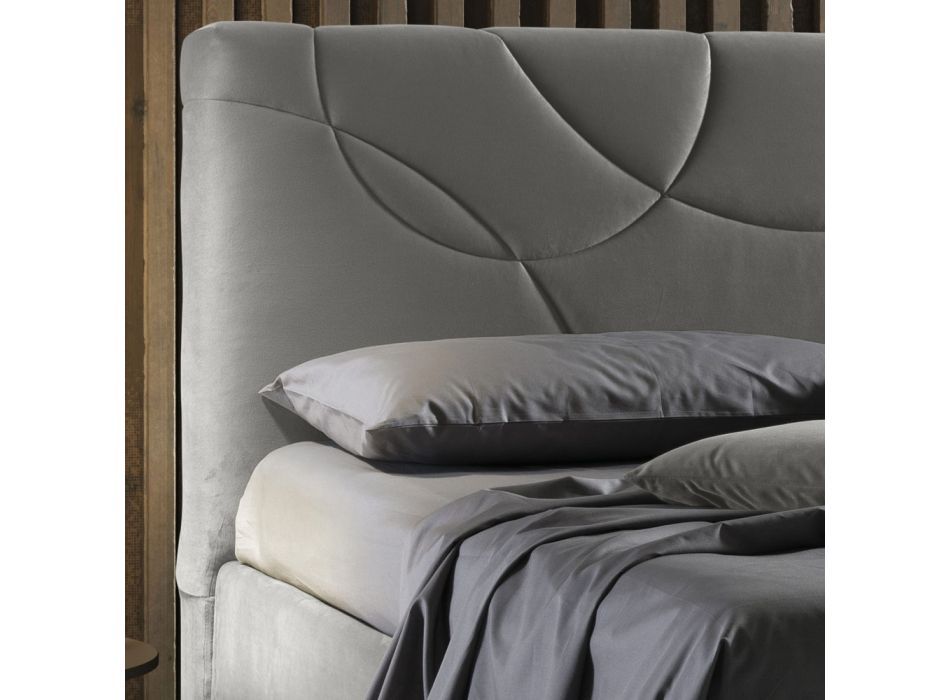 Krevat dopio me dyshek dhe çarçafë pambuku Prodhuar në Itali - Sunflower Viadurini
