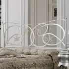 Krevat dopio me dërrasa këmbësh në përfundime të ndryshme Made in Italy - Natyral Viadurini