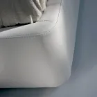 Krevat dopio me Strukturë Druri I Mbuluar me Poliuretani - I Përmbysur Viadurini