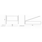 Krevat dopio me krevate hekuri dhe jastëkë Prodhuar në Itali - Peter Viadurini