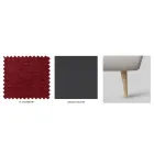 Krevat dopio me krevate hekuri dhe kornizë krevati të mbushur Prodhuar në Itali - Kenzo Viadurini