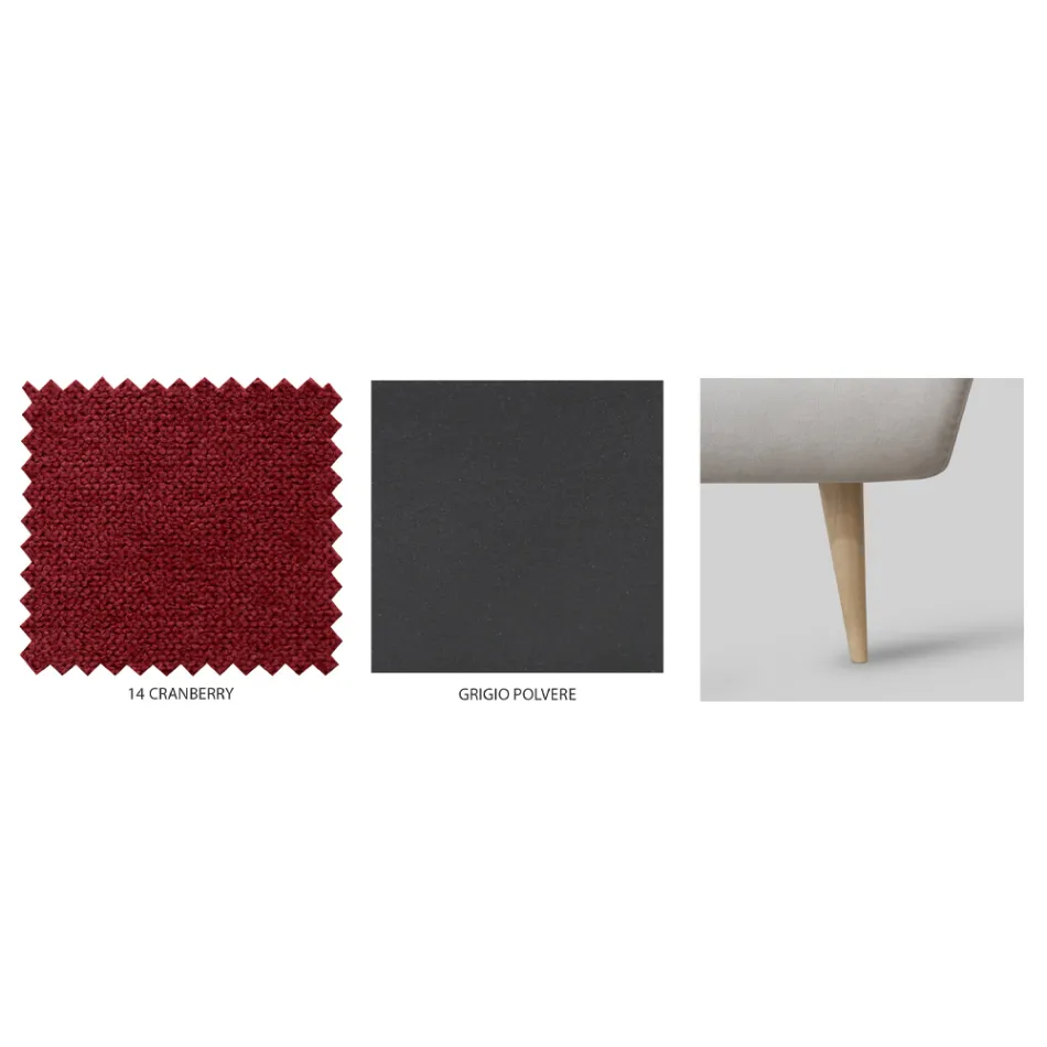 Krevat dopio me krevate hekuri dhe kornizë krevati të mbushur Prodhuar në Itali - Kenzo Viadurini