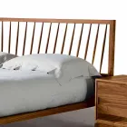 Dizenjoni krevat dopio 160x200cm me bazë arre të fortë Alain Viadurini