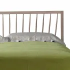 Dizenjoni krevat dopio 160x200cm me bazë arre të fortë Alain Viadurini