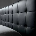 Dizajn shtrati dopio me kufje të mbushur Leilo, 160x200 cm Viadurini