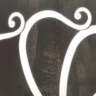 projektoni krevat dopio të bërë prej hekuri me dekorime kristali Eden Viadurini