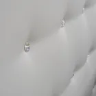 Krevat dopio luksoz me kuti dhe Swarovski Prodhuar në Itali – Zemër e vogël Viadurini