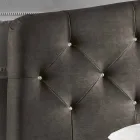 Shtrat i dyfishtë i mbushur me kuti depozitimi 160x190 / 200cm Leone Viadurini