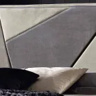 Shtrat dopio tapiceri me kontejner ngritës 160x190 / 200cm Mia Viadurini