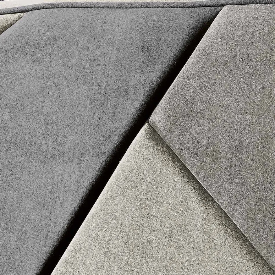 Shtrat dopio tapiceri me kontejner ngritës 160x190 / 200cm Mia Viadurini