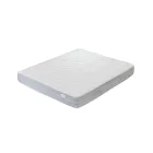 Krevat dopio i veshur me susta me dyshek dhe 2 komodina Prodhuar në Itali - Rolly Viadurini