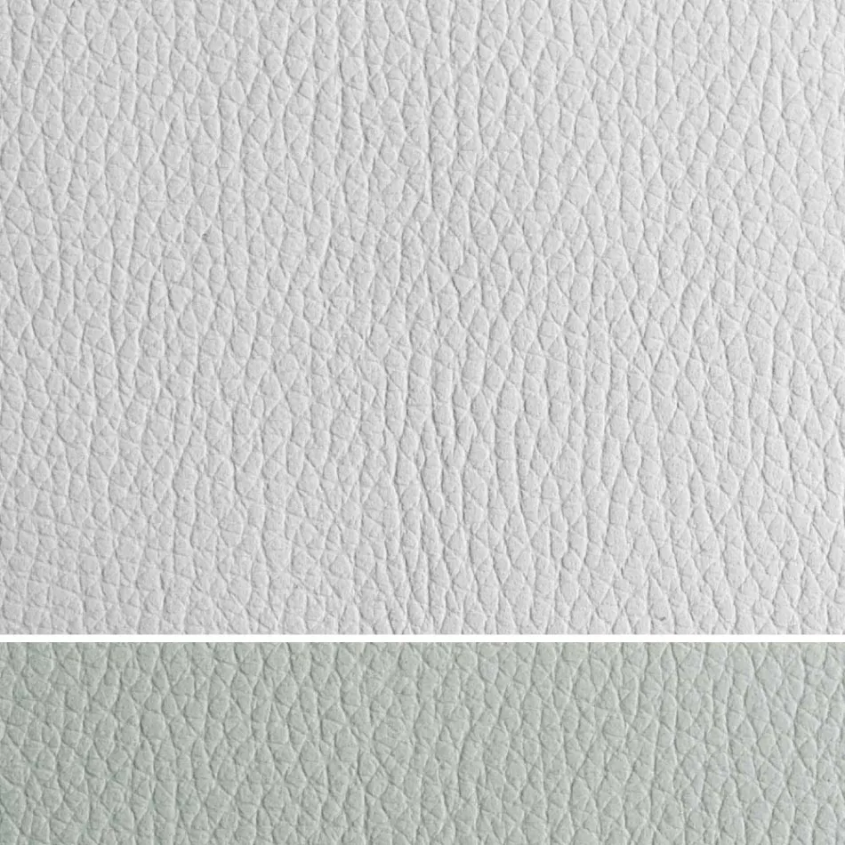 Krevat dopio i veshur me pëlhurë ose eko-lëkurë Made in Italy - Elettro Viadurini