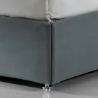 Shtrati dopio modern i veshur me susta me kuti Dielli 160x190 / 200cm Viadurini