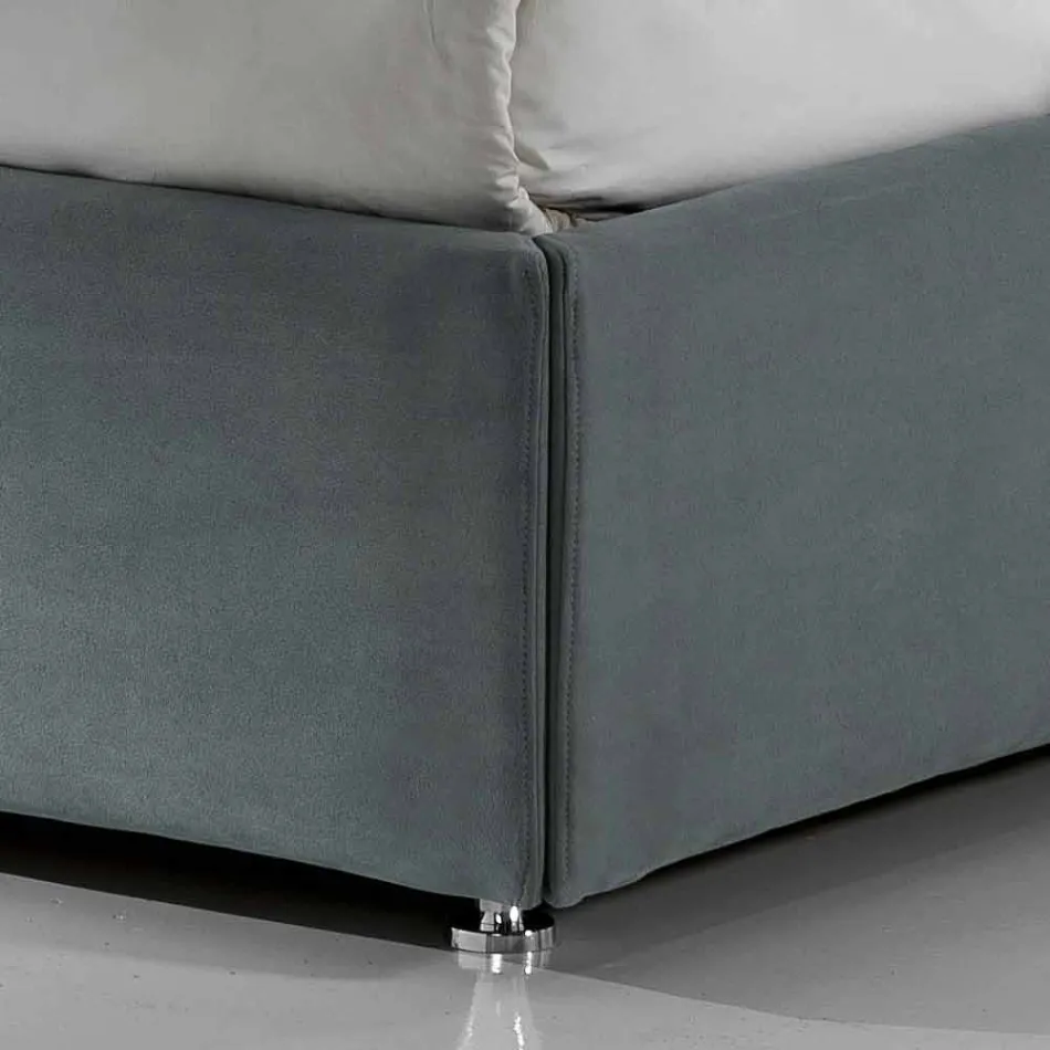 Shtrati dopio modern i veshur me susta me kuti Dielli 160x190 / 200cm Viadurini