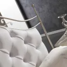 Shtrati dopio pëlhurë veshur me susta në gracie të ngurtë Viadurini