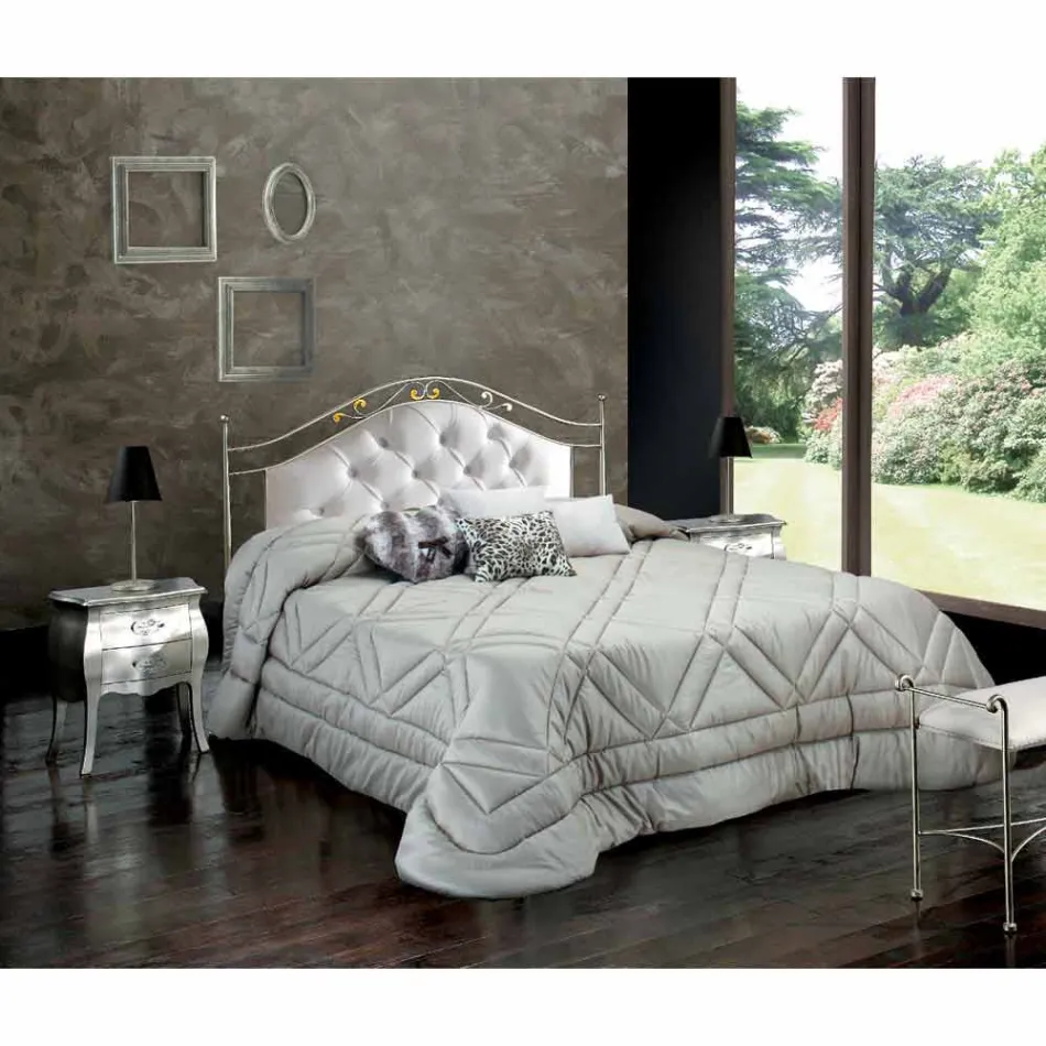 Shtrati dopio pëlhurë veshur me susta në gracie të ngurtë Viadurini