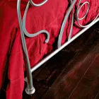 Shtrat dopio në artizanale hekuri me këmbë të buta Zoe Viadurini