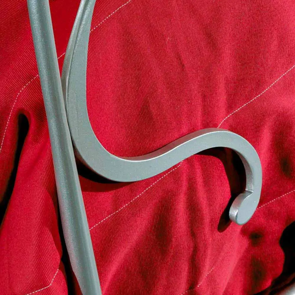 Shtrat dopio në artizanale hekuri me këmbë të buta Zoe Viadurini