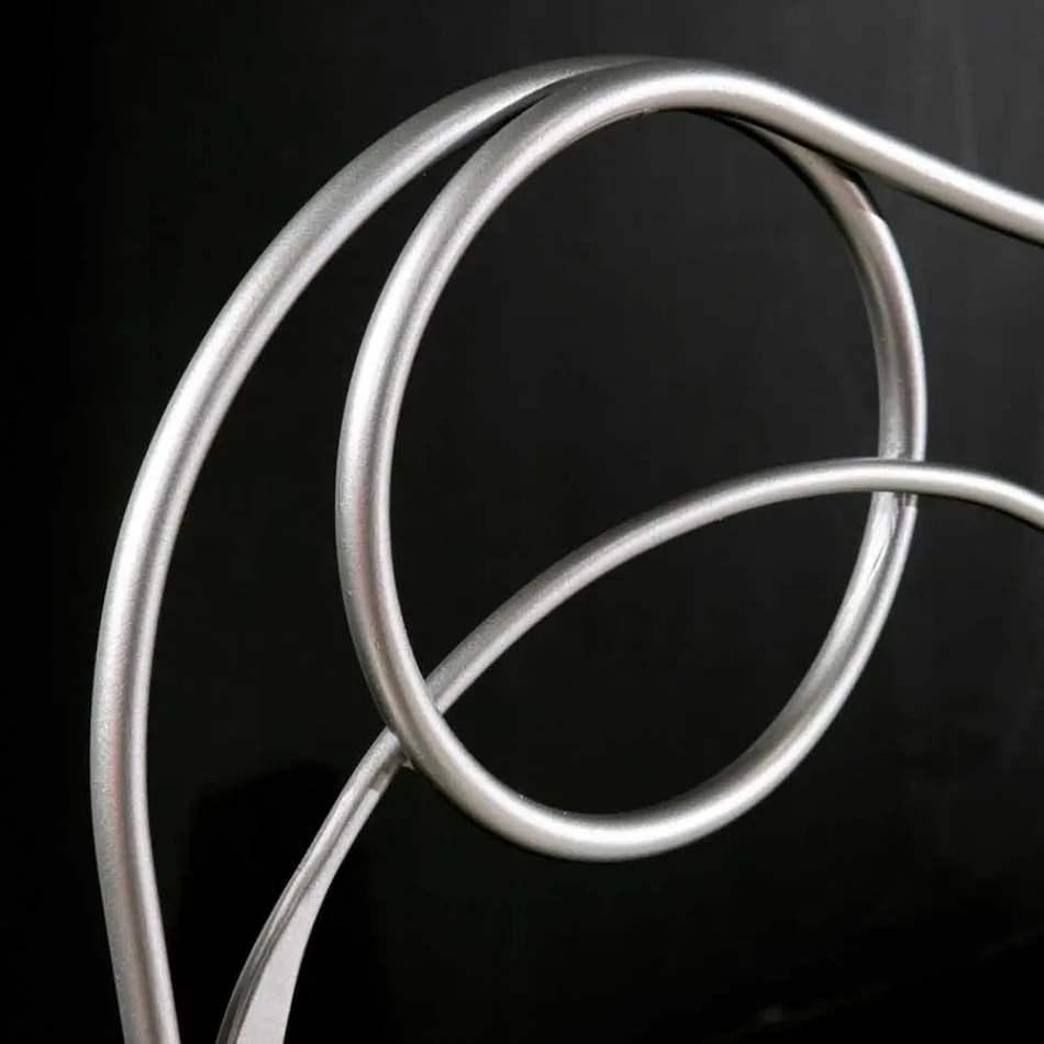 Shtrat dopio në artizanale hekuri me këmbë të buta Zoe Viadurini