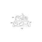 krevat dopio në hekur të farkëtuar me dekorimin e trefishtë të trefishtë Athena Viadurini