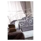 Krevat dopio hekuri me këmbe opsionale Prodhuar në Itali - Lampo Viadurini