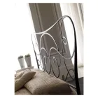 Krevat dopio hekuri me këmbe opsionale Prodhuar në Itali - Lampo Viadurini