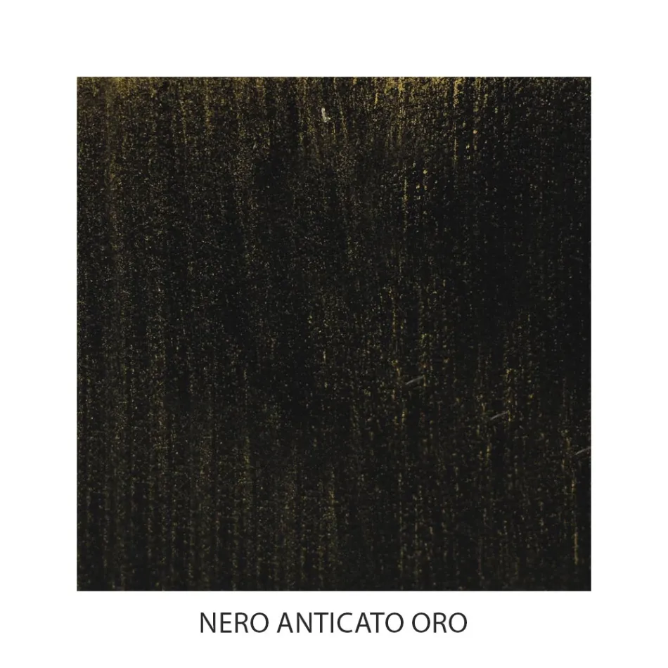 Krevat dopio në hekur jeshil ose të zi Prodhuar në Itali - Poldo Viadurini