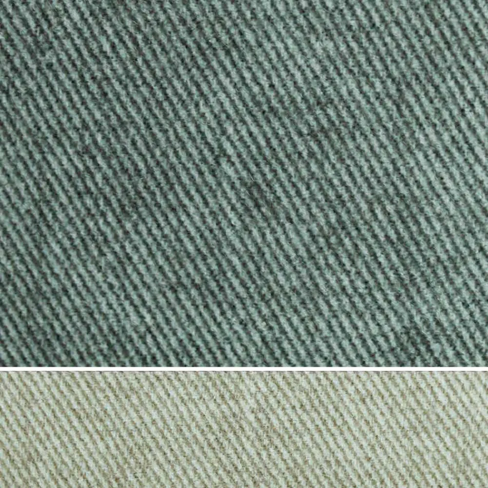 Krevat dopio prej pëlhure ose eko-lëkure me njësi ruajtëse Prodhuar në Itali – Etoile Viadurini