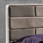 Shtrati dopio modern me kuti depo 160x190 / 200 cm Xhin Viadurini