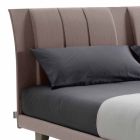 Luksoze moderne shtrati dyshe të veshur me susta në Made in Italy Pëlhurë - Gagia Viadurini