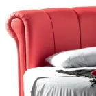 Raundi luksoz modern i rrumbullakët në lëkure Faux bërë në Itali - ëndërr Viadurini