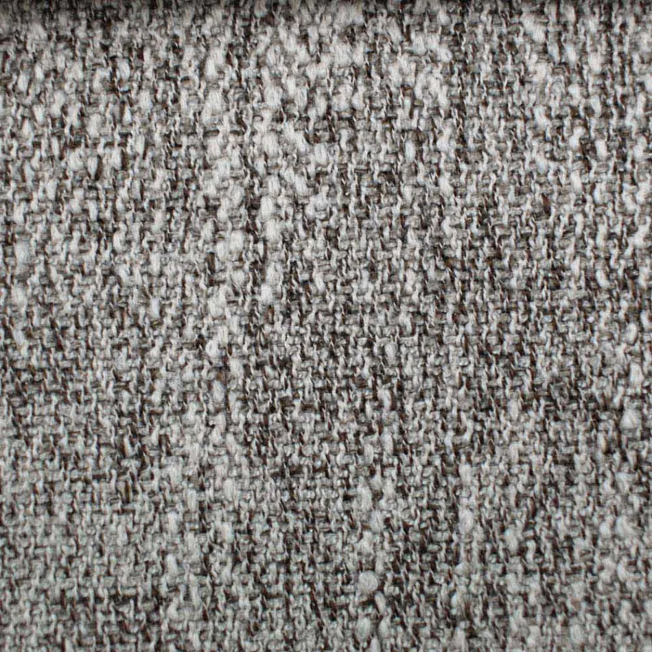 Dizajn i rrumbullakët Krevat dopio i mbuluar në pëlhurë Made in Italy - Rello Viadurini